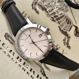  Shop Authentic Burberry Heritage Beige Dial Brown Leather Strap Watch for Men - BU1777 - Luxxuri