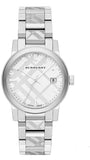  Shop Authentic Burberry The City Silver Dial Silver Steel Strap Watch for Men - BU9037 - Luxxuri
