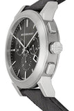  Shop Authentic Burberry The City Grey Dial Black Leather Strap Watch for Men - BU9362 - Luxxuri