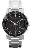  Shop Authentic Burberry The City Black Dial Silver Steel Strap Watch for Men - BU9380 - Luxxuri