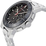  Shop Authentic Burberry The City Black Dial Silver Steel Strap Watch for Men - BU9380 - Luxxuri