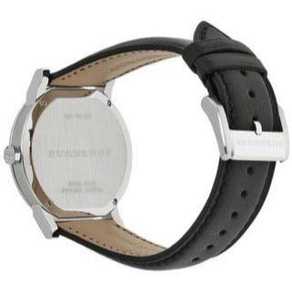  Shop Authentic Burberry The City White Dial Black Leather Strap Watch for Men - BU9008 - Luxxuri