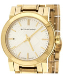  Shop Authentic Burberry Heritage White Dial Gold Steel Strap Watch for Women - BU9203 - Luxxuri
