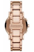  Shop Authentic Burberry The City White Dial Rose Gold Steel Strap Watch for Women - BU9204 - Luxxuri