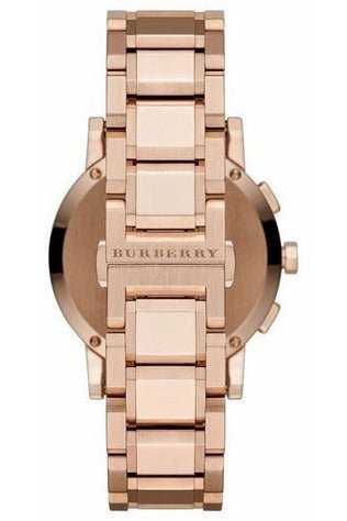  Shop Authentic Burberry The City White Dial Rose Gold Steel Strap Watch for Women - BU9204 - Luxxuri
