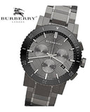  Shop Authentic Burberry The City Grey Dial Gunmetal Grey Steel Strap Watch for Men - BU9381 - Luxxuri