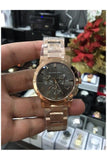  Shop Authentic Burberry The City Grey Dial Rose Gold Steel Strap Unisex Watch - BU9754 - Luxxuri