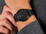  Shop Authentic Emporio Armani Classic Black Dial Black Leather Strap Watch For Men - AR1732 - Luxxuri