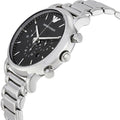  Shop Authentic Emporio Armani Luigi Black Dial Silver Steel Strap Watch For Men - AR1894 - Luxxuri