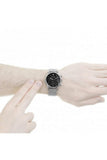  Shop Authentic Emporio Armani Luigi Chronograph Black Dial Silver Mesh Bracelet Watch For Men - AR1811 - Luxxuri