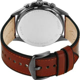  Shop Authentic Fossil Forrester Chronograph Grey Dial Brown Leather Strap Watch for Men - FS5815 - Luxxuri