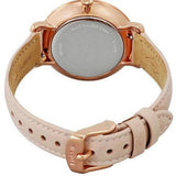  Shop Authentic Fossil Jacqueline White Dial Pink Leather Strap Watch for Women - ES3988 - Luxxuri