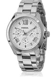  Shop Authentic Fossil Cecile Multifunction Silver Dial Silver Steel Strap Watch for Women - AM4509 - Luxxuri