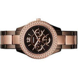  Shop Authentic Fossil Stella Multifunction Brown Dial Two Tone Steel Strap Watch for Women - ES4079 - Luxxuri