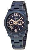 Shop Authentic Fossil Perfect Boyfriend Multifunction Blue Dial Blue Steel Strap Watch for Women - ES4093 - Luxxuri