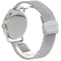  Shop Authentic Fossil Neutra Chronograph White Dial Silver Mesh Bracelet Watch for Men - FS5382 - Luxxuri