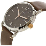  Shop Authentic Fossil Commuter Grey Dial Brown Leather Strap Watch for Men - FS5417 - Luxxuri