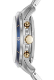  Shop Authentic Fossil Grant Sport Automatic Skeleton Blue Dial Two Tone Steel Strap Watch for Men - ME3141 - Luxxuri