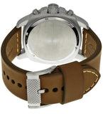  Shop Authentic Fossil Modern Machine White Dial Brown Leather Strap Watch for Men - FS4929 - Luxxuri