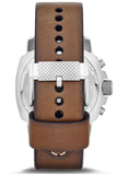  Shop Authentic Fossil Modern Machine White Dial Brown Leather Strap Watch for Men - FS4929 - Luxxuri