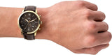  Shop Authentic Fossil Neutra Chronograph Brown Dial Brown Leather Strap Watch for Men - FS5763 - Luxxuri