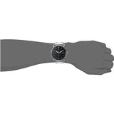  Shop Authentic Fossil The Commuter Black Dial Silver Steel Strap Watch for Men - FS5391 - Luxxuri