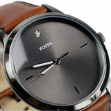  Shop Authentic Fossil The Minimalist 3H Grey Dial Brown Leather Strap Watch for Men - FS5479 - Luxxuri