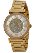  Shop Authentic Michael Kors Catlin Mother of Pearl Dial Gold Steel Strap Watch for Women - MK3332 - Luxxuri