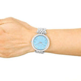  Shop Authentic Michael Kors Darci Mother of Pearl Blue  Dial Silver Steel Strap Watch for Women - MK3515 - Luxxuri