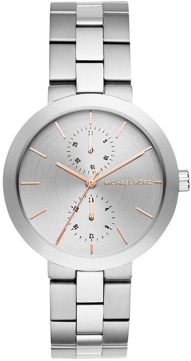  Shop Authentic Michael Kors Garner Analog Silver Dial Silver Steel Strap Watch For Women - MK6407 - Luxxuri