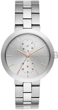  Shop Authentic Michael Kors Garner Analog Silver Dial Silver Steel Strap Watch For Women - MK6407 - Luxxuri