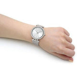  Shop Authentic Michael Kors Darci Silver Dial Silver Stainless Steel Strap Watch for Women - MK3190 - Luxxuri