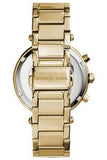  Shop Authentic Michael Kors Parker Chronograph Green Dial Gold Steel Strap Watch for Women - MK6263 - Luxxuri
