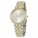  Shop Authentic Michael Kors Darci Silver Dial Two Tone Steel Strap Watch for Women - MK3405 - Luxxuri