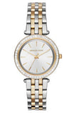  Shop Authentic Michael Kors Darci Silver Dial Two Tone Steel Strap Watch for Women - MK3405 - Luxxuri