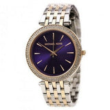  Shop Authentic Michael Kors Darci Purple Dial Two Tone Steel Strap Watch for Women - MK3353 - Luxxuri
