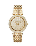 Michael Kors Darci Gold Dial Gold Steel Strap Watch for Women - MK3398