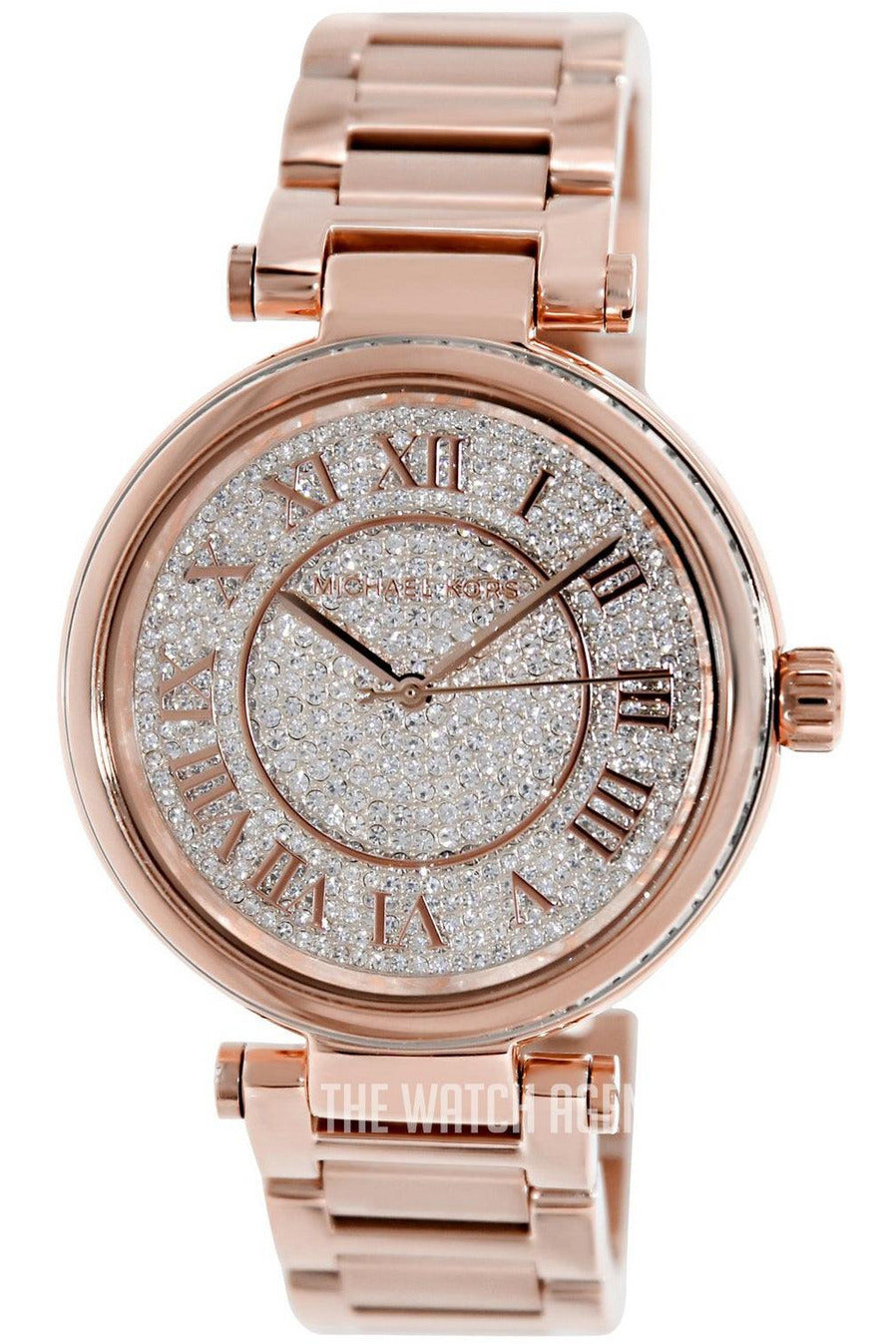  Shop Authentic Michael Kors Skylar Rose Gold Dial Rose Gold Steel Strap Watch for Women - MK5868 - Luxxuri