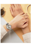  Shop Authentic Michael Kors Parker Silver Dial Silver Stainless Steel Strap Watch for Women - MK6483 - Luxxuri