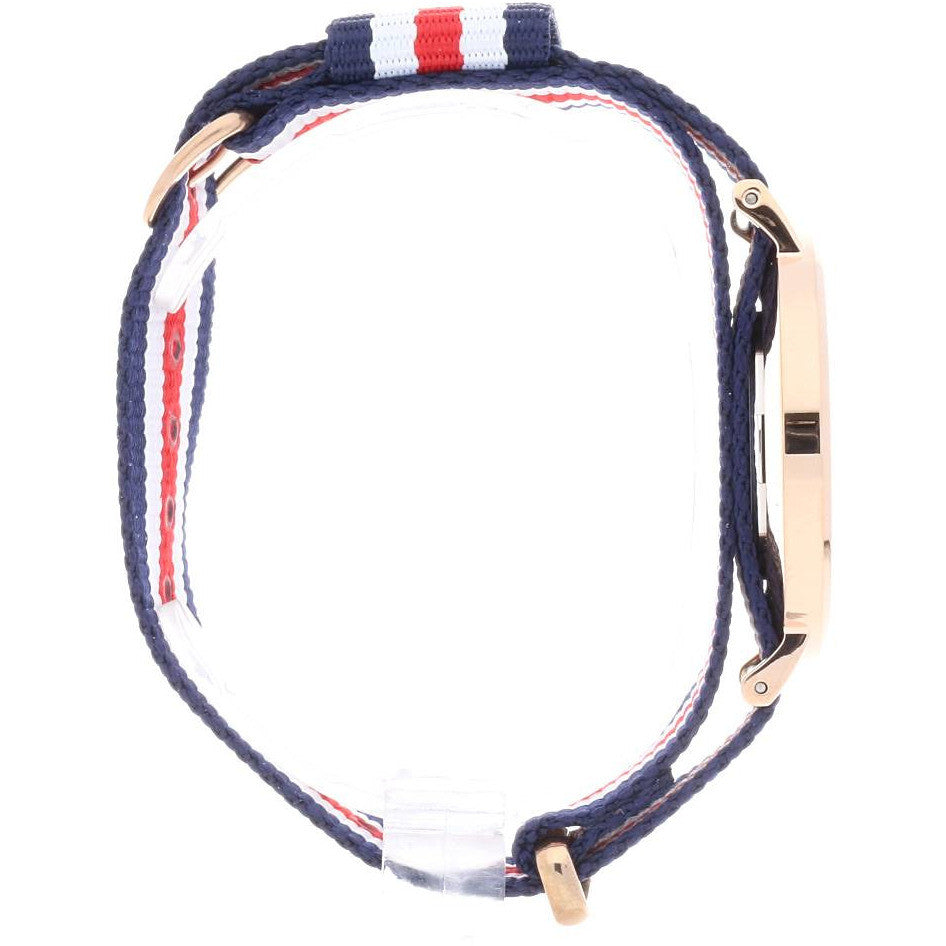  Shop Authentic Daniel Wellington Classic Canterbury White Dial Two Tone NATO Strap Watch For Women - DW00100030 - Luxxuri