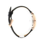 Shop Authentic Daniel Wellington Petite Sheffield White Dial Black Leather Strap Watch For Women - DW00100174 - Luxxuri