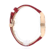  Shop Authentic Maserati Potenza Silver Dial Red Leather Strap Watch For Women - R8851108501 - Luxxuri