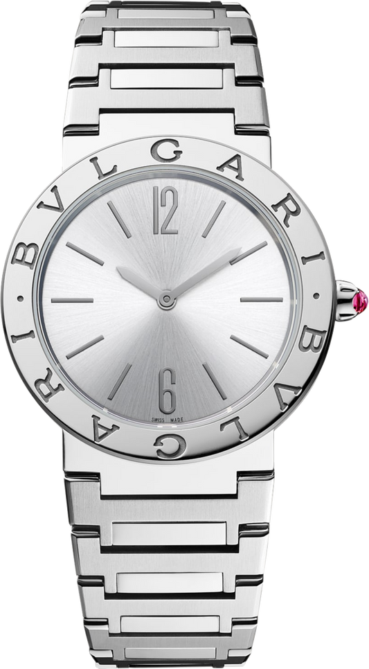  Shop Authentic Bvlgari Bvlgari Lady Silver Dial Silver Steel Strap Watch for Women - BVLGARI103575 - Luxxuri