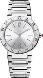  Shop Authentic Bvlgari Bvlgari Lady Silver Dial Silver Steel Strap Watch for Women - BVLGARI103575 - Luxxuri
