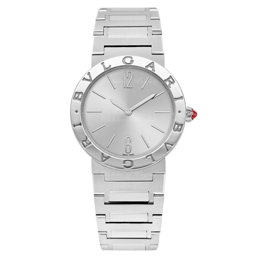  Shop Authentic Bvlgari Bvlgari Lady Silver Dial Silver Steel Strap Watch for Women - BVLGARI103575 - Luxxuri