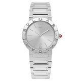  Shop Authentic Bvlgari Bvlgari Lady Silver Dial Silver Steel Strap Watch for Women - BVLGARI103575 - Luxxuri