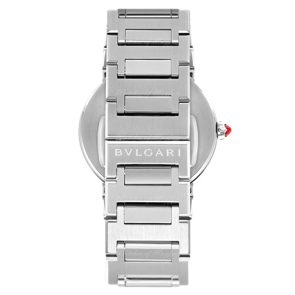  Shop Authentic Bvlgari Bvlgari Lady Silver Dial Silver Steel Strap Watch for Women - BVLGARI103575 - Luxxuri