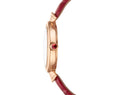  Shop Authentic Bvlgari Divas Dream Diamonds Mother of Pearl Dial Red Leather Strap Watch for Women - DREAM102840 - Luxxuri