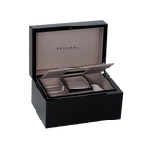  Shop Authentic Bvlgari Divas Dream Quartz Diamonds Black Dial Black Leather Strap Watch for Women - DREAM102841 - Luxxuri