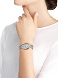  Shop Authentic Bvlgari Serpenti Seduttori Quartz White Dial Silver Steel Strap Watch for Women - SERPENTI103141 - Luxxuri
